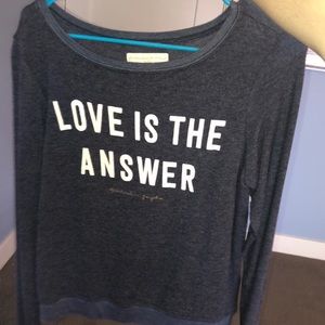 Navy Spiritual Gangster long sleeve